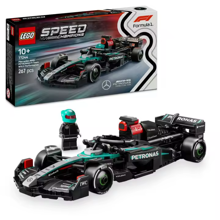 COCHE DE CARRERAS MERCEDES-AMG F1® W15 - LEGO SPEED CHAMPIONS 77244 - 1
