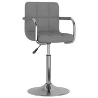 vidaXL Silla de comedor de tela color en color Crema/Gris claro/Gris oscuro y más | cómodas modernas ergonómicas para comedor cocina salón hogar - details 1