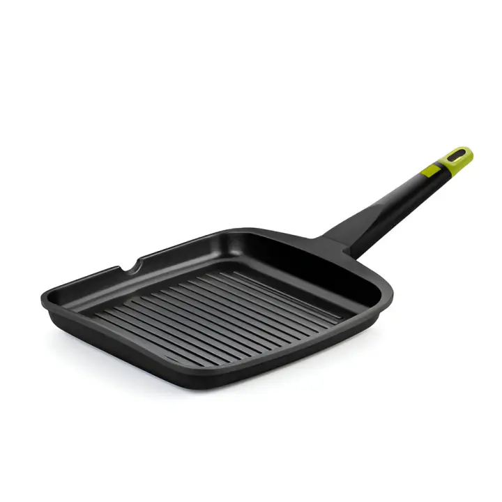 Bra Foddie Rayas (BRAA491428) - Grill 28cm, Para Todo Tipo de Cocinas, Incluida Inducción - 1
