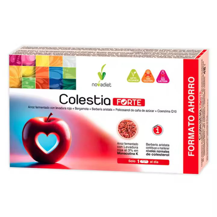 Colestia EVO 60 Cap - Suplemento Natural para Control de Colesterol - Novadiet - 1