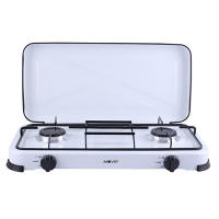 Muvip Cocina de Gas 2 Fuegos - Encendido Manual - Rejillas Extraibles - Tapa Protectora - Hornillo de gas - details 0