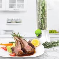 Contenedor De Almacenamiento Para Hierbas KAURIJIA Ecológico Plástico Capacidad 250ml Guarda Frescura De Cilantro Menta Parsley Y Asparagus En Cocina - details 5
