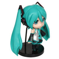 Figura De Anime Hatsune Miku Mini Ornamento De Personaje Kawaii En Rosa Y Verde Decoración Para Escritorio Adulto Juguete Regalo De Cumpleaños Para Niños - details 3
