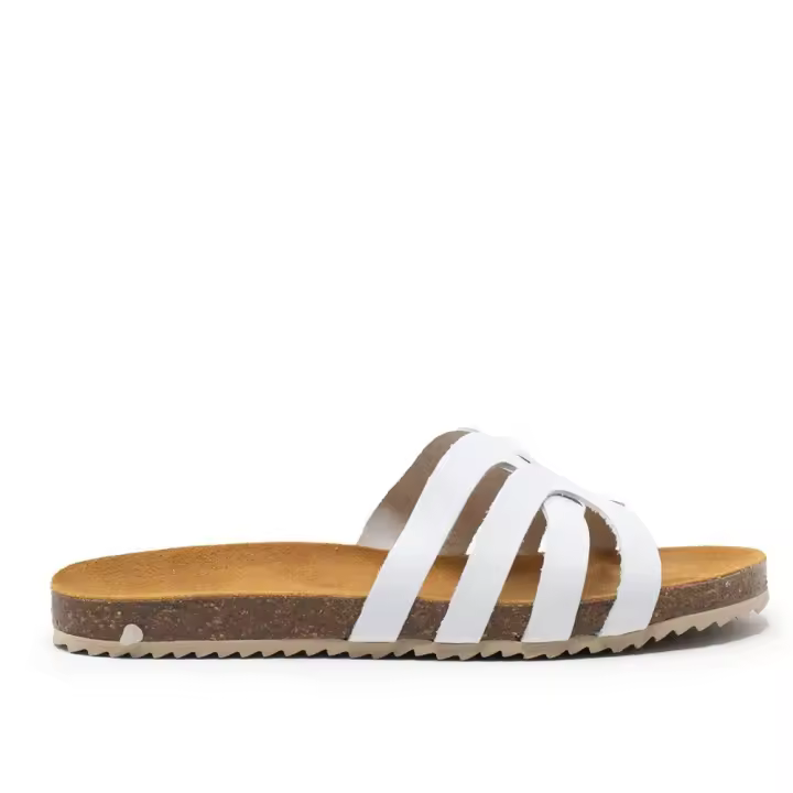 TINA KIZ 12288 Sandalias Anatómicas mujer 29178 23V PALA TIRAS CRUZADAS BLANCO - 1