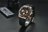Reloj De Cuarzo PAGANI DESIGN Para Hombre Reloj De Pulsera Deportivo De Lujo Automático Con Fecha Impermeable Y Cronógrafo Dorado - details 9