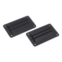 1par De Ventilación De Baño Y Oficina Para RV Accesorios De Barco Y Yate Louver Negro Grille De Salida De Ventilación Profesional - details 0