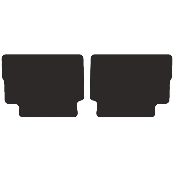 Alfombrillas traseras para: Opel Vectra C liftback, hatchback, sedan 2002-2008 - 1