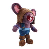 Muñeco De Peluche De Ratón De Juego 30cm Peluche De Películas Y TV Decoración De Habitación Para Niños Regalo De Cumpleaños Material De Peluche Corto Relleno De Algodón PP - details 2