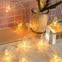 Luces De Cola De Golondrina RGB 6M 40LED Para Decoración De Habitaciones Y Fiestas Navideñas Luz Faeira Para El Hogar Interior - details 9
