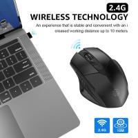 Ratón Inalámbrico Recargable Bluetooth 2.4G INPHIC Para Oficina Silencioso Compatible Con PC Laptop Tablet Y Smartphone Universal - details 0