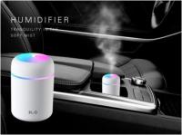 Humidificador mini y colorido, dimusor de Aceites Esenciales, Humidificador personal de esritorio USB con aromas Esenciales para Coche, oficina, dormitorio, etc., 2 Modos de Niebla ajustables (Blanco) - details 0