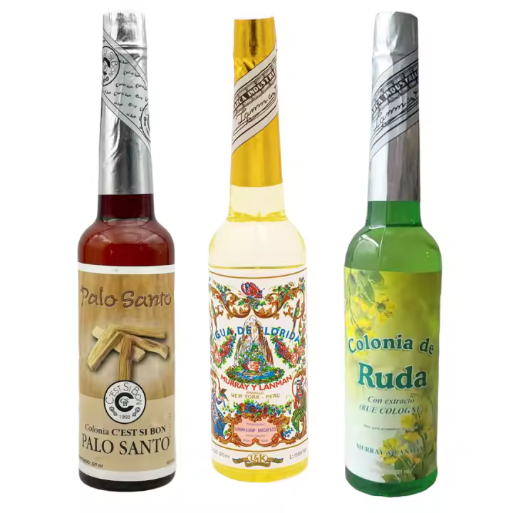 Murray & Lanman - Combo Colonia de Ruda 221 ml + Agua de Florida 270 ml + Colonia Palo Santo 221 ml - 1