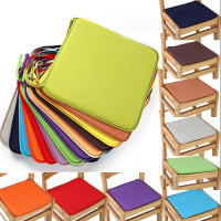 Cojín De Silla De Jardín Y Comedor Para Hogar Y Oficina 40x40cm Algodón Mezclado 7 Colores Moderno Impermeable Para Adultos - details 1