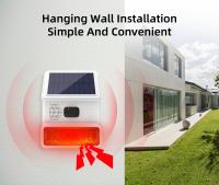 Alarma De Sirena Exterior Inalámbrica Solar Impermeable De Alta Decibelios 120db 433MHz Para Seguridad Doméstica Sirena Externa De Alta Potencia - details 6