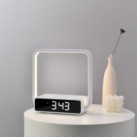 Lámpara de escritorio de 20W y Cargador inalámbrico de 5W 3 grados de Brillo Luz de Reloj despertador with Reloj y sensitive al tacto para REAG, Cabeza, dormitorio, Oficina - details 5