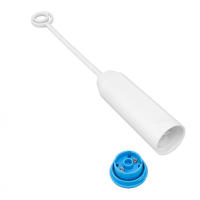 Batidor de Niños Automático Eléctrico, mini batidora de leche Eléctrica portátil para hacer Cream en casa, color Blanco - details 4