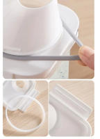 Dispensador De Detergente De Lavandería Airtight Caja De Almacenamiento De Polvo Transparente Contenedor De Líquido Para Detergente Con Tapa - details 1