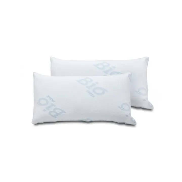 MESEFOR Almohadas Biofresh de Copos de Viscoelástica - Transpirables y Refrescantes - 1