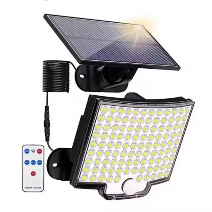 Lámpara Solar Exterior LED Impermeable Con Sensor De Movimiento Luz De Exterior Para Navidad Incluye Bombilla Y Luz Dimmable - 1