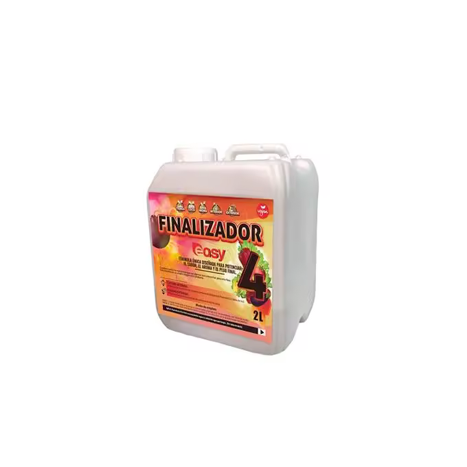 Easy 4 Finalizador 2 Litros Fertilizante único para la fase final Facil de Usar Todo tipo de plantas hortalizas, florales, aromaticas. - 1