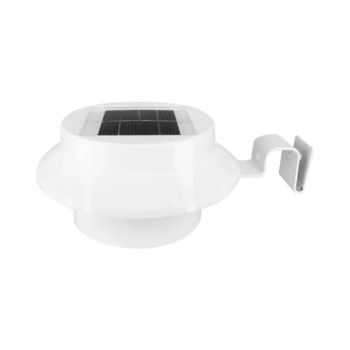 luz solar exterior，Luz Solar para Alféizar Exterior, Luz Solar para Valla con 3 LED, Luz Solar para Escaleras, para Barandillas, Paredes Exteriores, Terrazas, Jardines, Caminos, Patios Traseros, Aceras, Iluminación de Patio - 1