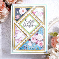 Molde De Corte De Metal Para Manualidades Rectangular Con Marco Decorativo Estampado De Tamaño Irregular Para Scrapbooking Y Artesanía - details 5