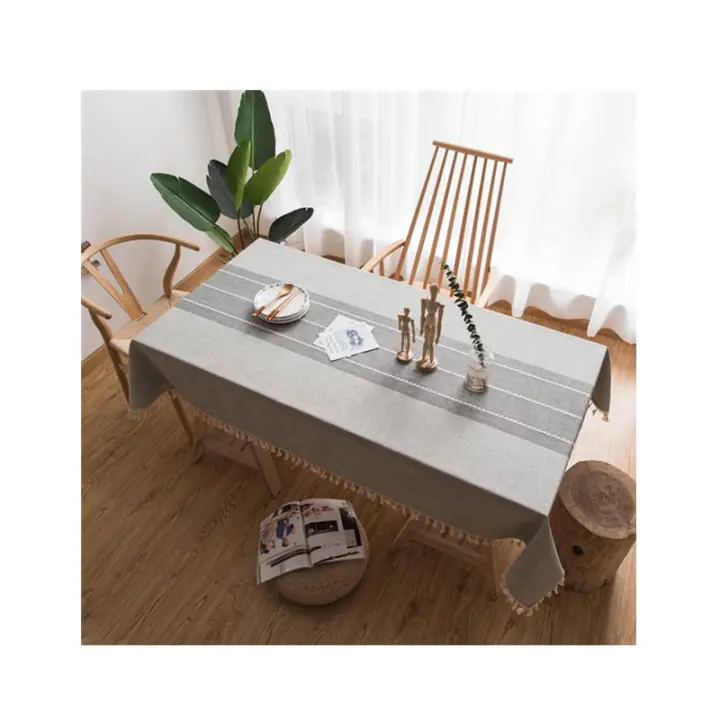 140x180cm Mantel Mesa Rectangular Mantel Tela Mantel Lino Mantel Antimanchas Mantel de Mesa Impermeable - 1