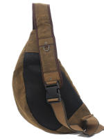 Mochila Hombro Solo Para Hombre Bolsa Cruzada Mensajera Militar Deportiva Viaje Con Portátil Rucksack Estilo Casual Material Saco De Tela Canvas - details 4
