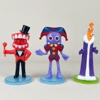 7pcs Figura Digital Sorprendente Pomni Y Jax Muñeco De Peluche Juguetes Para Niños Y Niñas Ideal Para Navidad Circulo Del Circo - details 5