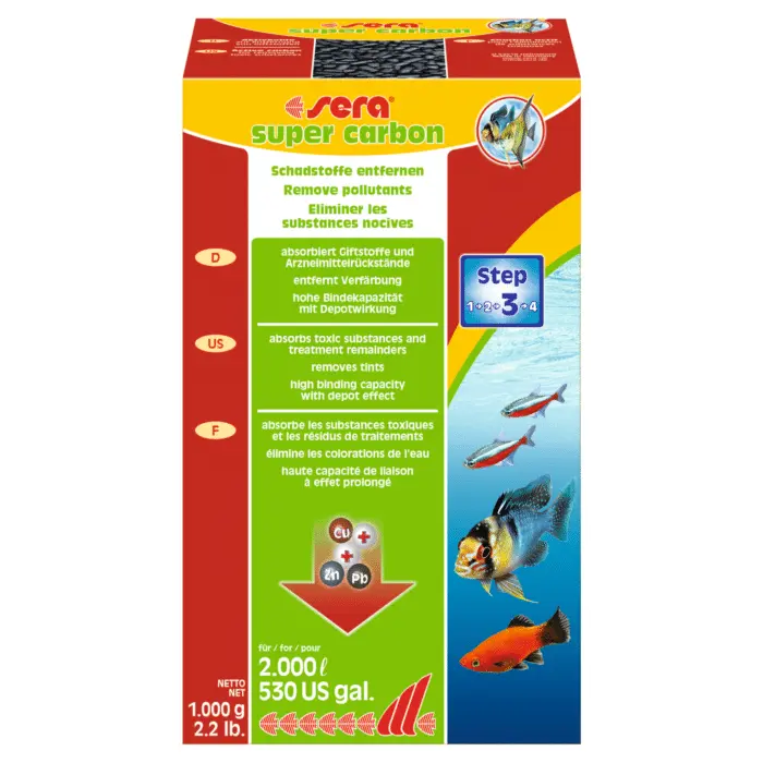 Sera super carbon 1000g - 1