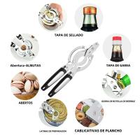 Aguja De Botella Multifuncional De Acero Inoxidable Herramientas De Cocina Manuales Aperturas De Botellas Y Lata Reciclables - details 5