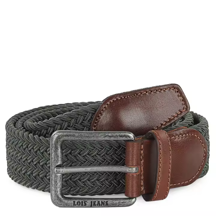 Cinturon Elastico Hombre - Cinturon Elastico Hombre Con Hebillas Cinturon De Metal -  Cinturon Hombre Ideal Para El Uso Diario - Elegantes Cinturones Hombre Elasticos Marca De Lois - 1