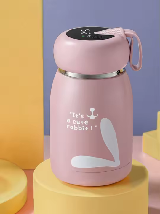 Taza De Vacío Inteligente Con Pantalla Digital En Acero Inoxidable Mantener Calor Y Frío Taza Táctil Para Bebidas - 1