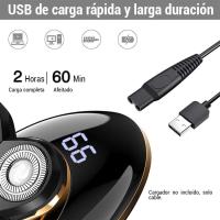 Eléctrica Hombre para Calva, Máquina de Salón Impermeable with Pantalla LED - details 3