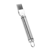 Cortador De Cebollas Manual De Acero Inoxidable Herramienta De Cocina Para Restaurantes Y Hogares Cortador De Cebollas Verdes Y Escalopes Cortador De Verduras Tipo Rallador - details 7