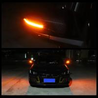 Lámpara De Señal De Espejo Retrovisor Para Coche 1/2pc Luz De Movimiento Y Encendido DRL Conversión De Guía De Volante Luz De Escaneo - details 7