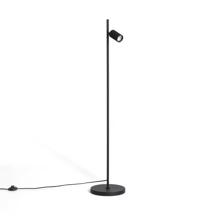 Ledkia Lámpara de Pie Aluminio Breixo Negro - 1