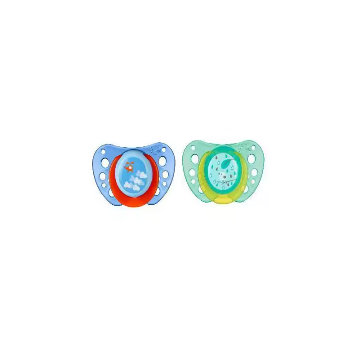 CHICCO PHYSIO AIR CHUPETE CAUCHO ANATOMICO AZUL 12M+ 2 U. - 1
