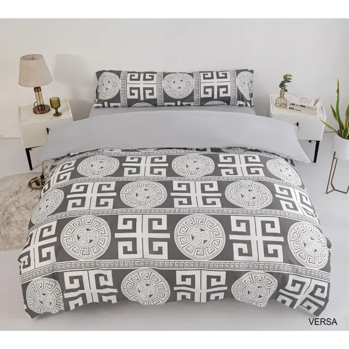VOLARY - Juego de Sábanas de Alta Calidad para Cama 150 - FUNDA NORDICA 150 de 3 PCS. Súper Suave, Cálido y Ligero. Ropa de Cama, Incluye  Funda de Almohada + Encimera + Bajera Ajustable - 1