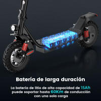 Patinetes Electricos iScooter i10pro 800W 10" con APP 48V 15 Ah Batería Máxima Alcance 60 Km Potente para Adultos - details 7