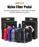 Pedales De Bicicleta MTB Lebycle De Nylon Alta Resistencia Antideslizante Accesorios De Ciclismo Uso En Bicicletas De Montaña Y Carretera - details 0