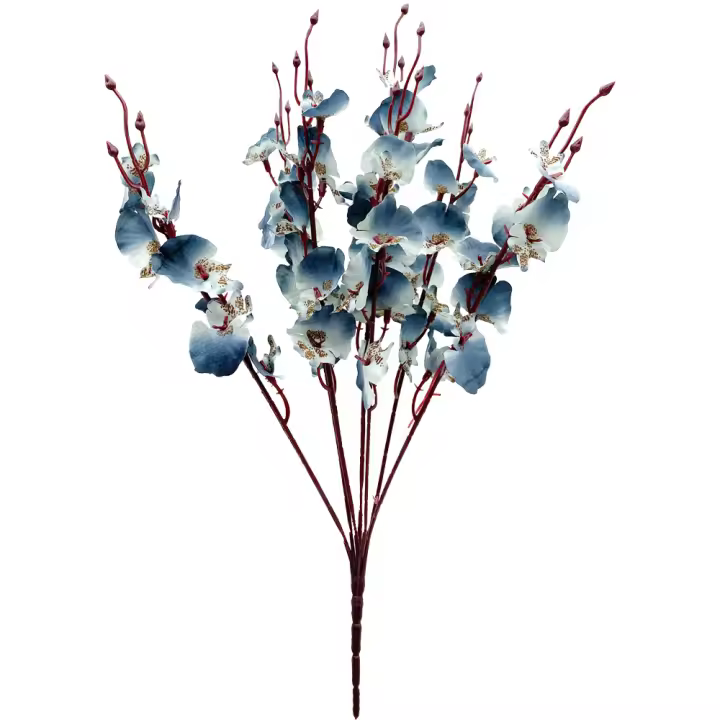 Poenia Arte Floral - Ramo de Cerezo Artificial - Flores y Plantas Artificiales - 36cm - 3pcs - Fácil de Cuidar - 1