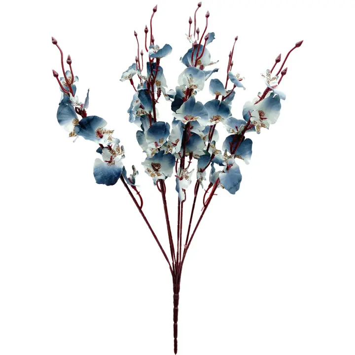 Poenia Arte Floral - Ramo de Cerezo Artificial - Flores y Plantas Artificiales - 36cm - 3pcs - Fácil de Cuidar - 1