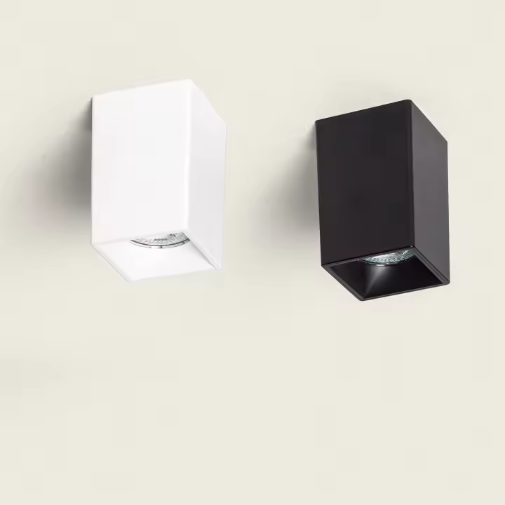 Ledkia Aplique de Techo Cuadrado Traxim S Blanco - 1