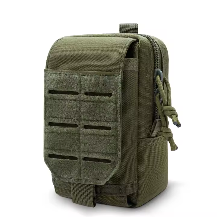 Bolsa Táctica Molle Estuche De Herramientas EDC Organizador De Gadgets Bolsa De Cinturón Para Teléfono Móvil Caza Compacto - 1