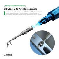 RELIFE RL-725 Set De Destornilladores Magnéticos Ajustables 6 En 1 Para Reparación De Teléfonos Móviles Tabletas Computadoras Herramientas De Desmontaje Y Reparación Para Equipos Electrónicos Apple Y Android - details 4