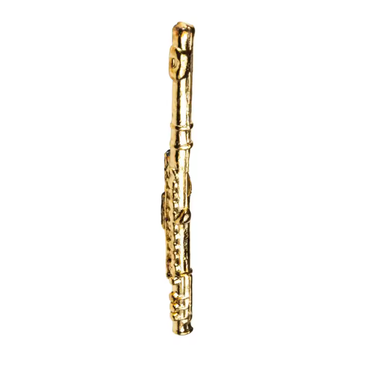 MINI PINS-Flauta Travesera (350023) Color Gold 18K - 1