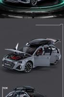 Modelo De Coche De Lujo Audi RS6 1:24 En Aleación Avant Estación Wagon Con Sonido Y Luz Juguete De Metal Para Niños Regalos - details 2