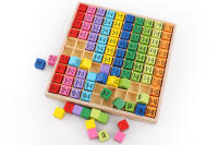 Juguetes Educativos Montessori Para Niños Tabla De Multiplicación Madera Bloques De Matemáticas Para Construir Aprendizaje De Aritmética Para Edad 3-12 Años - details 1