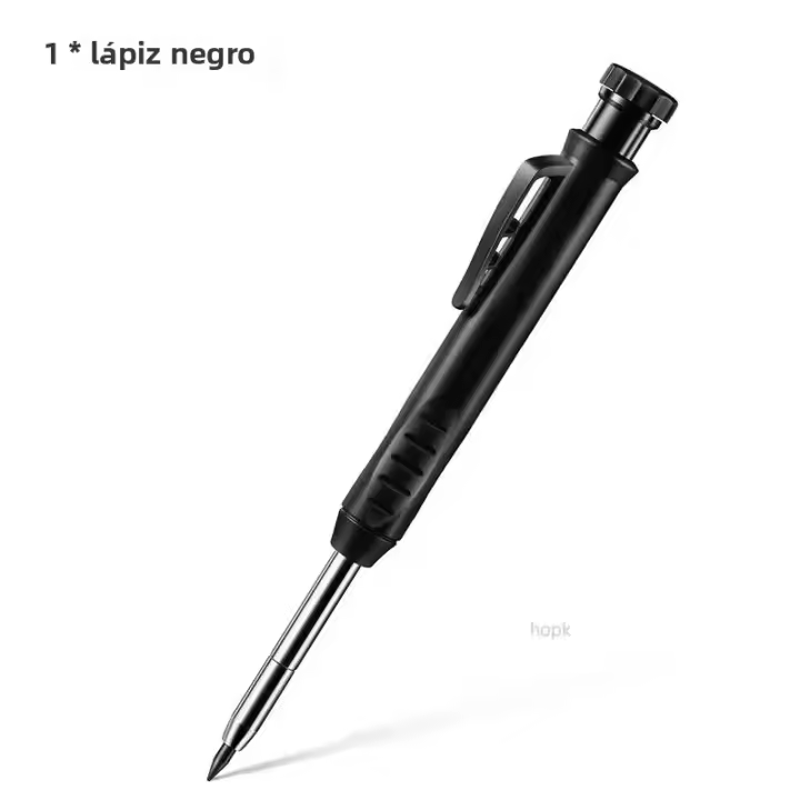 Juego De Lápices De Carpintero Sólidos Mecánicos 3 Colores Herramientas De Construcción Marcado Carpintero Herramientas De Carpintería Para Trabajos Con Madera - 1